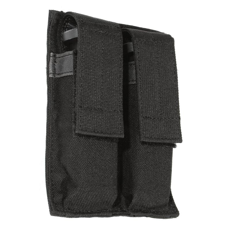 Hook Backed Double Pistol Mag Pouch