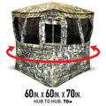 Double Bull Raised Hunting Ground Blind