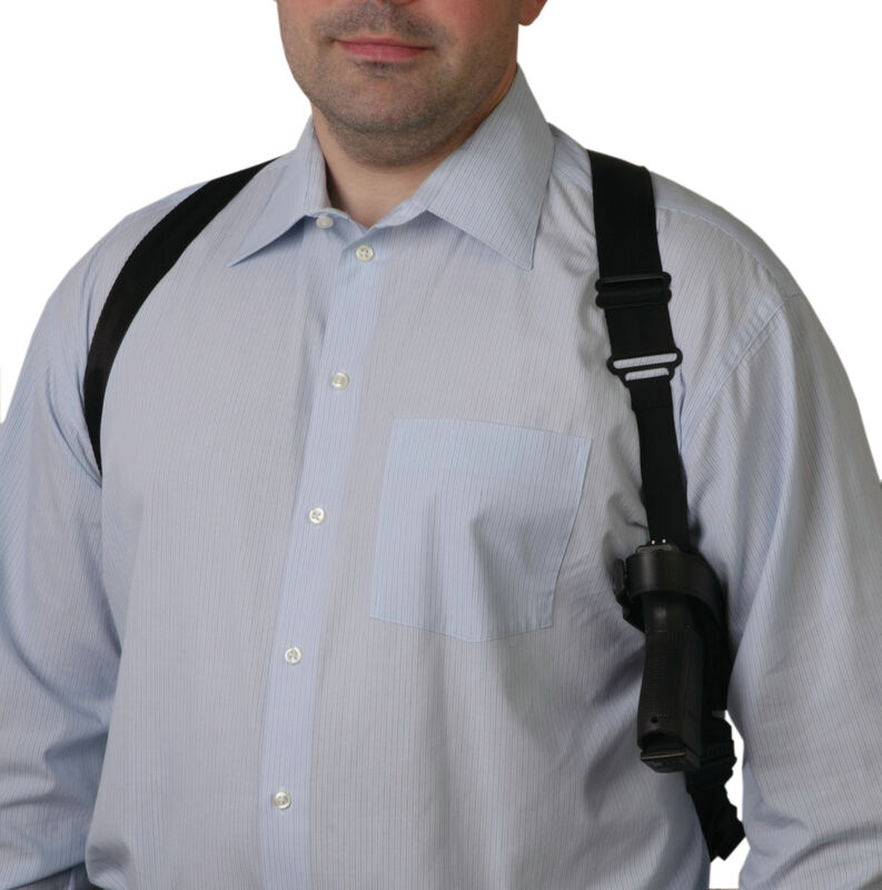 Cross-Harness Horizontal Shoulder Holster