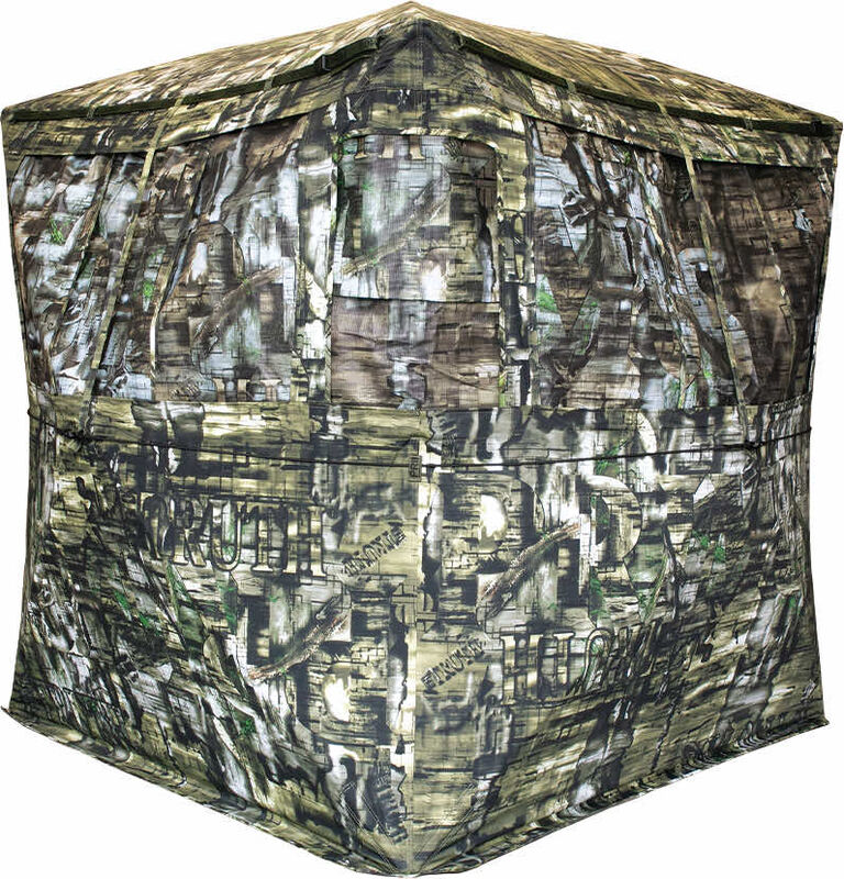 Double Bull Raised Hunting Ground Blind