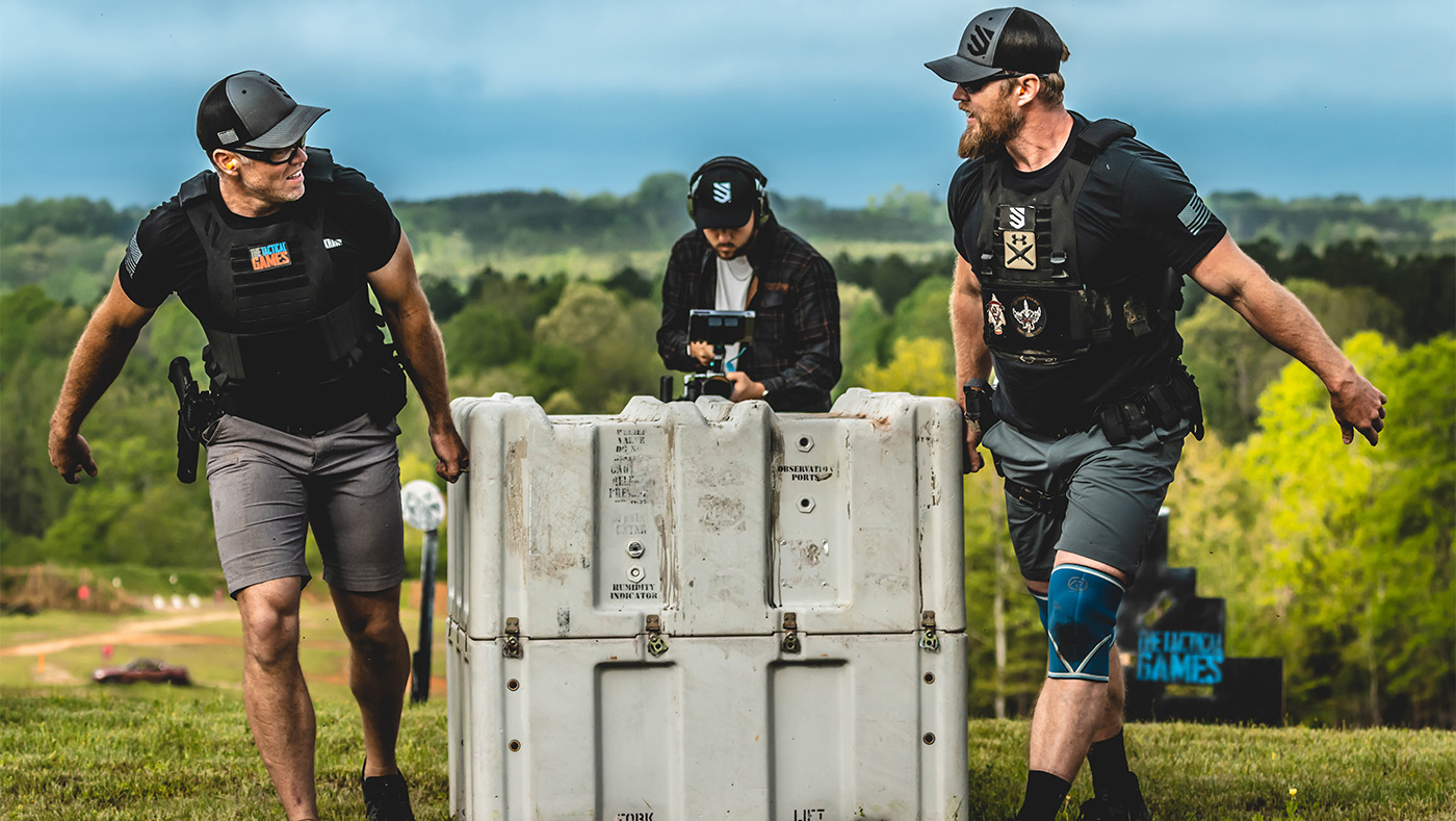 The Tactical Games South Carolina Event Zach Rodman and Jared Halbert participating in the Soith Carolina Teams Event