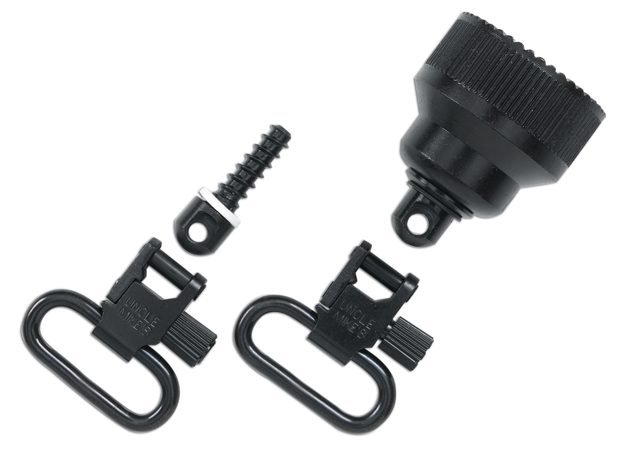 Mossberg Uncle Mike's Sling Swivel Screw Sets Nickle for Various Long Guns Blued 